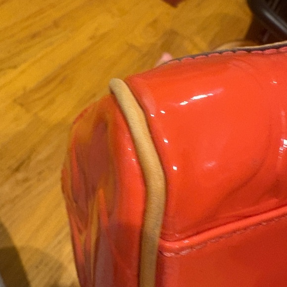 Coach Peyton Embossed Patent Leather Satchel - Picture 12 of 17